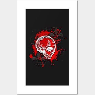 Vampire Skull Posters and Art